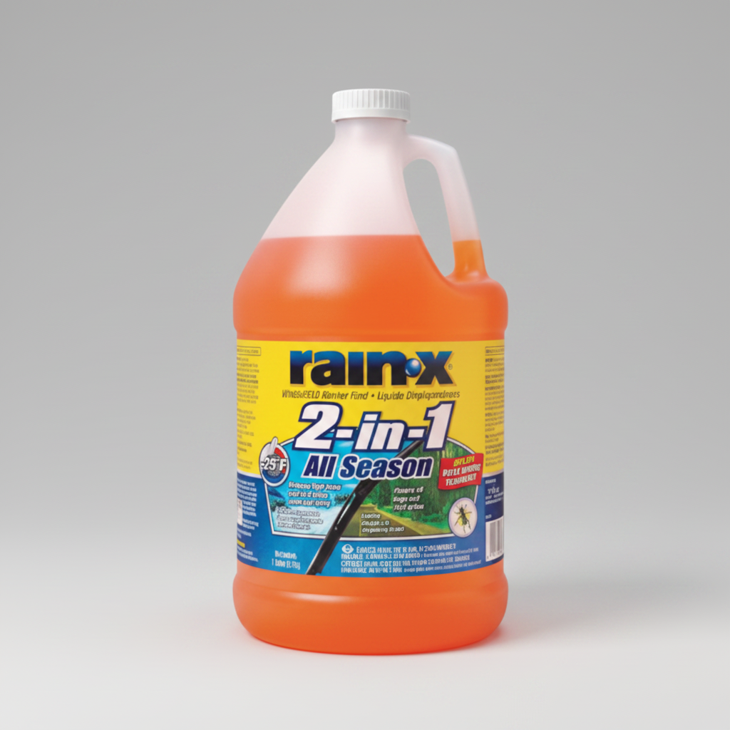 Rain-X 2-in-1 All Season Windshield Washer Fluid 128 Fl Oz